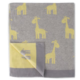 Weegoamigo Hola! Knit Blanket Giraffe