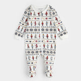 Petit Lem Sleeper Nutcracker Fair Isle Print