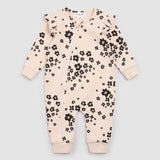 Miles The Label - Bold Flower Print on Almond Playsuit