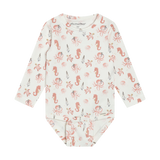 MinyMo Bodysuit LS Sea Horse