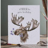 Birthday Card Melvin Moose