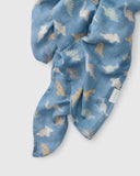 Loulou Lollipop Muslin Swaddle - Dinosaur Stomp