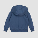 Miles the Label - Baby Zip Hoodie Vintage Blue