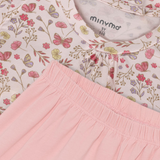 MinyMo 2pc Short Set Pink Floral