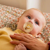 BIBS Pacifier Original COLOUR Latex 2pk Dusty Blue/Steel Blue