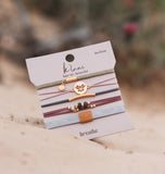 K'lani Hair Tie Bracelets - BREATHE
