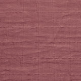 Perlimpinpin Cotton Muslin Swaddle Raspberry