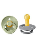 BIBS Pacifier Original COLOUR Latex 2pk Sage/Cloud