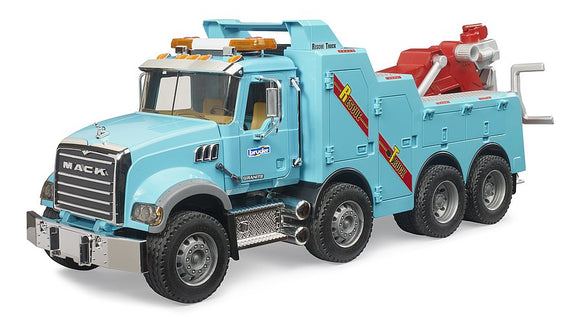 Bruder 02831 MACK Granite Recovery and Towing Truck with light and sound module
Rich text editor
