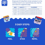 BuzzPatch Mosquito Repellent Stickers