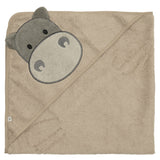 Perlimpinpin Baby Hooded Towel Hippo