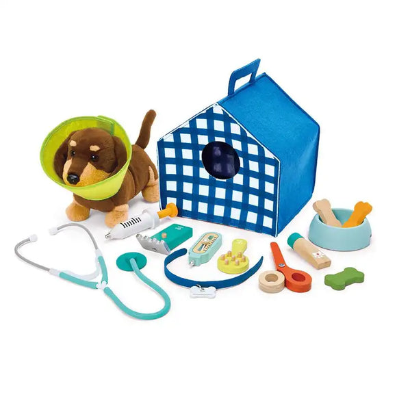 Hape E3229 Puppy Care Clinic Vet Set