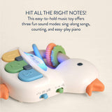 Bitzy Tunes™ - Light-up Interactive Goose Piano Toy