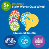 Learning Resources 3791 Skill Builders! Sight Words Quiz Wheel