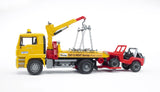 Bruder 02750 MAN TGA Breakdown Truck with Cross Country Vehicle