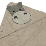 Perlimpinpin Baby Hooded Towel Hippo