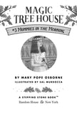 Magic Tree House Book #3: Mummies in the Morning
