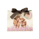 Wrendale Gift Bag (Small) 'Gentle Giants' Highland Cow