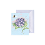 Gift Enclosure Card - 'Hydrangea' Bee