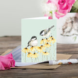 Gift Enclosure Card - Chickadees