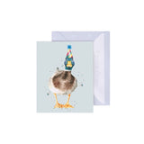Gift Enclosure Card - 'Conquackulations' Duck