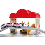 Hape E3877 Portable Train Station Set