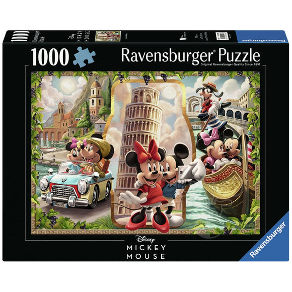 Ravensburger 1000pc Puzzle 12000498 Vacation Mickey & Minnie