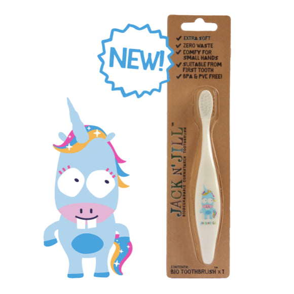 Jack N' Jill Biodegradable Toothbrush Unicorn