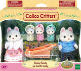 Calico Critters 1976 Husky Family
