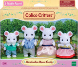 Calico Critters 1802 Marshmallow Mouse Family