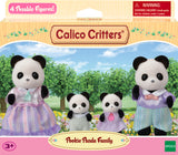 Calico Critters 1940 Pookie Panda Family