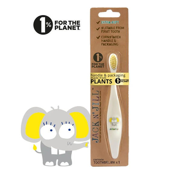 Jack N' Jill Biodegradable Toothbrush Elephant