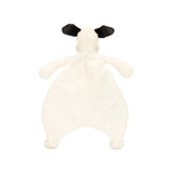 Jellycat Bashful Black & Cream Puppy Lovey