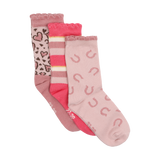 MinyMo Socks 3-pack Cameo Rose