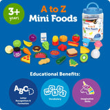 Learning Resources 6795 A to Z Mini Alphabet Foods