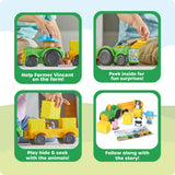Learning Resources 7746 Peeksville™ Haul & Seek Tractor™