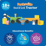 Learning Resources 7746 Peeksville™ Haul & Seek Tractor™