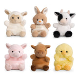 LITTLE Living Nature Snugglies Farm Animal Plush