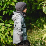 Calikids Fleece-lined Rain Jacket S2480 Dark Sage