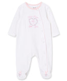Little Me Preemie Sleeper Thank Heaven for Little Girls