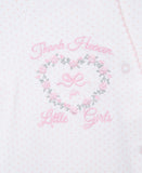 Little Me Preemie Sleeper Thank Heaven for Little Girls