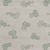 Perlimpinpin Bamboo Quilted Sleep Bag 2.5 TOG Tractors