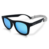 Jan & Jul Polarized Sunglasses Urban Black w/aurora lens