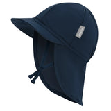 Jan & Jul Sun Soft UV Baby Cap Dark Navy