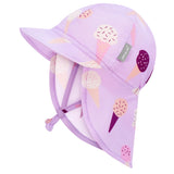Jan & Jul Sun Soft UV Baby Cap Lavender Ice Cream