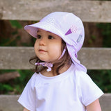 Jan & Jul Sun Soft UV Baby Cap Lavender Ice Cream