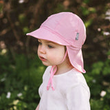 Jan & Jul Sun Soft UV Baby Cap Pink