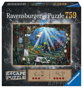 Ravensburger 759pc Escape Puzzle 19959 Submarine