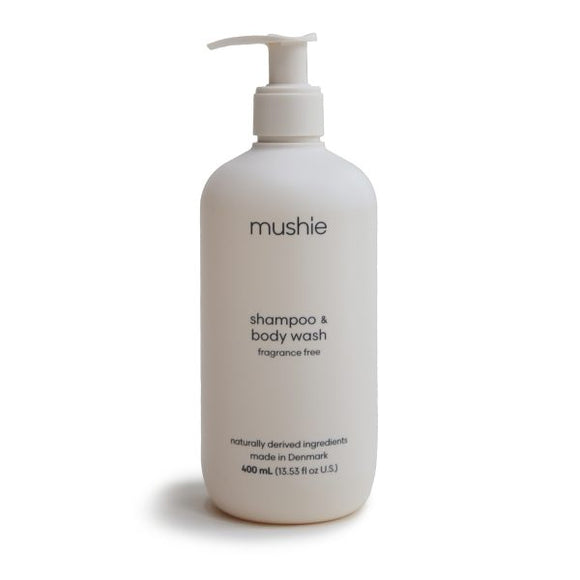 Mushie Baby Shampoo & Body Wash Fragrance Free