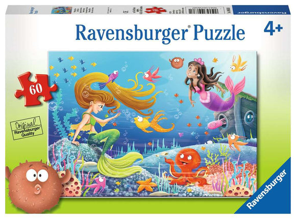 Ravensburger 60pc Puzzle 09638 Mermaid Tales